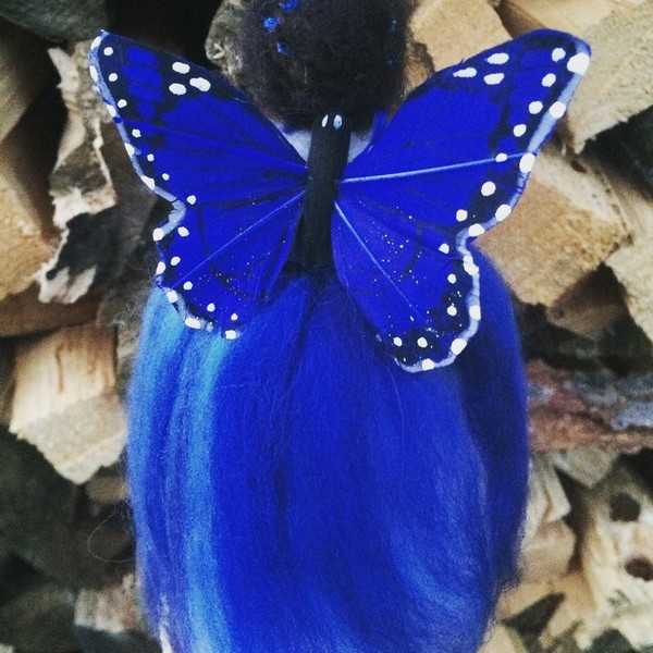 Thumbnail for blauer Schmetterling